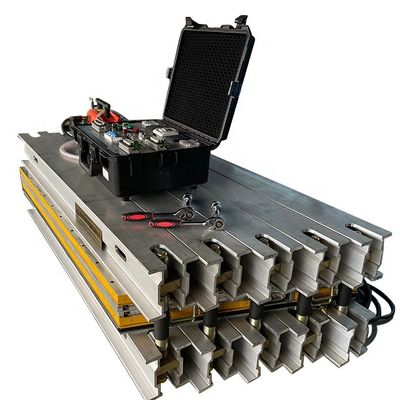 品質  Machinery Repair Shops 1200 Mm EA Bar Conveyor Belt Vulcanizer With Automated Control Boxes 工場